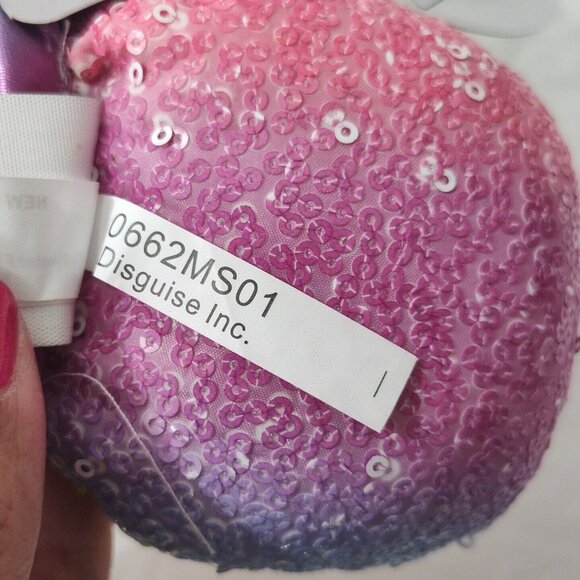 Disguise Minnie Mouse Headband Mouse Ears Halloween Girls Sequins Dress Up NEW - Picture 7 of 7